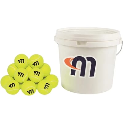 Megaform tennisballen set - Practice Tennis Balls Pack - 48 stuks.