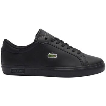 Lacoste POWERCOURT 125 2 SMA BLK/BLK Heren Sneakers - zwart / zwart