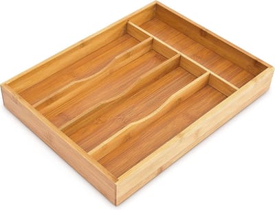 Bestekbak – luxe bestekcasette – bestek opslag voor laden – opbergen van bestek – cutlery organizer
