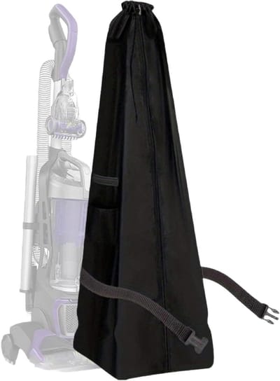 Stofzuigerhoes - Beschermhoes Stofzuiger - Apparaat Beschermen - Waterdicht Vochtbestendig - 132 cm - Zwart