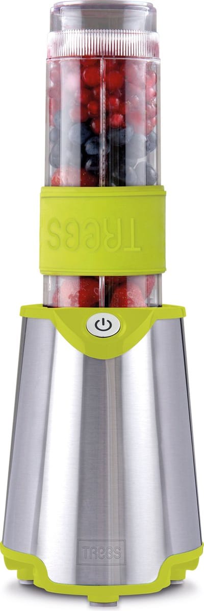 Trebs 99331 - Smoothie to go - RVS 99331 Comfortjuicer voor het snel bereiden van smoothies, sappen en sportdranken - groen