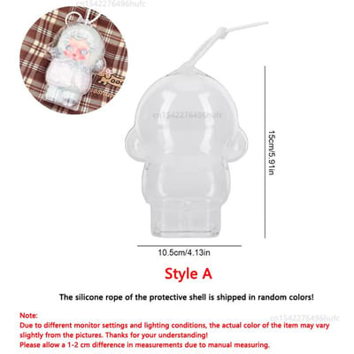 Draagbare opbergdoos voor Skullpanda, beschermhoes voor Skullpanda Winter Symphony en Impressionnisme serie pluche poppen, cadeau