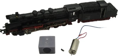Micromotor NF007 N ombouwset voor Fleischmann BR50 Kabinentender