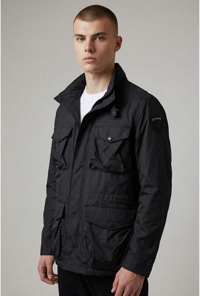Blauer Abbotsford Jas