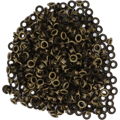 500 Pièces Boutons Pression Matériau Fer Lisse Plat Surfaces Brillantes Légers Colorés Boutons Pression à Coudre Bronze