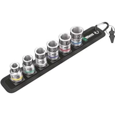 Wera Belt C 1 Zyklop 05003995001 Dopsleutelinzetset 1/2 (12.5 mm) 7-delig