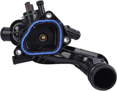Thermostaat Behuizing - Koelsysteem Onderdeel - Motor Temperatuur Regulatie - Met Sensor - 25.6 x 15.7 cm - Zwart