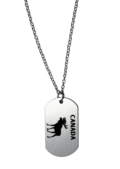 Akyol - canada ketting - Piloot - canada cadeau - beste land - leuk cadeau voor je vriend om te geven