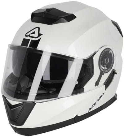 Acerbis Serel Solid Wit Systeemhelm - Helm