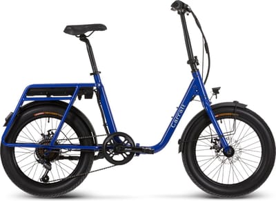 Carratt Bari vouw-ebike 10.4Ah 7sp 20x3 inch Dark Blue