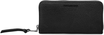 FredsBruder My Old Friend Portemonnee Leer 20 cm - Dames - Horizontaal - black