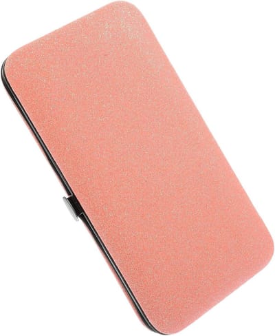 Pincet Opbergdoos - Etui Houder - Wimpers Organiseren - Magnetische Sluiting - 15.5 cm Lengte - Roze