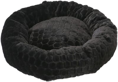 Adori Donut Faiza - Kattenmand - Ø50x17 cm Zwart