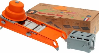 De Buyer 201532 La Mandoline Swing 2.0 Oranje + raspen