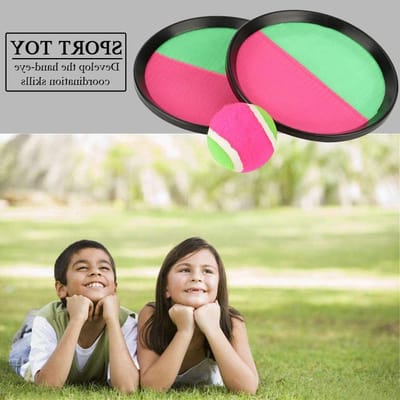 Gooi en Vangspel Set - Sport en Spel - Buitenplezier en Actief Spel - Veilig ABS Materiaal