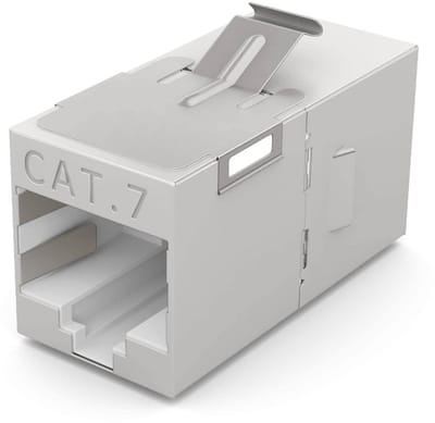 Keystone Module RJ45 Koppeling Cat7 - Adapter Patchpaneel en Netwerkdoos