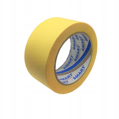 SMART bord afplaktape papier geel 48mm x 50m