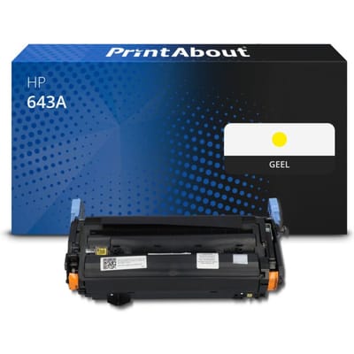 PrintAbout huismerk Toner 643A (Q5952A) Geel Geschikt voor HP