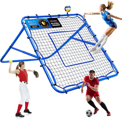 Verstelbaar Rebound Net voor Volleybal, Voetbal en Honkbal Training 1.2x1.2m