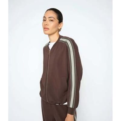 Blazer Mos Mosh Ardie LS Zip Sweatcardigan Marrón Chocolate