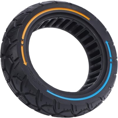 10x2.72.75 Elektrische Scooter Massieve Band 10 Inch Rubber Antislip Lekbestendig Elektrische Scooter black