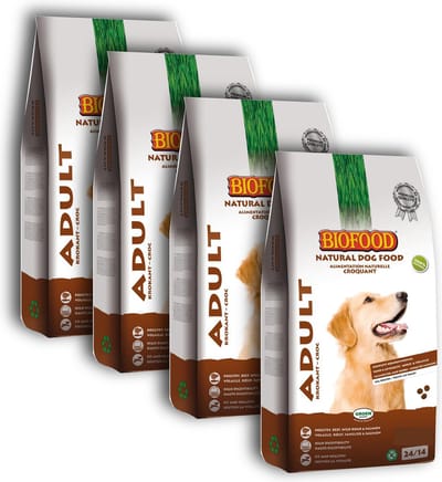 BF Petfood Krokant Hondenvoer - 4 x 3 kg - Voordeelverpakking