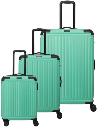 travelite trolley Cruise 4W Trolley L / M / S Travelbag Light Aqua turquoise 75cm