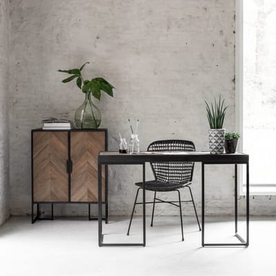 DTP Home Bureau Criss Cross – mixed wood – 125x50x76 cm