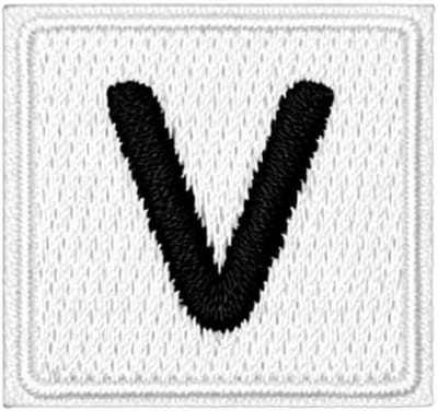 Fjesta© Oeteldonk embleem - Scrabble stijl letter V