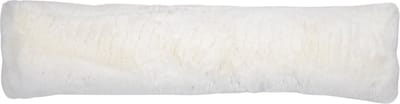 tochtkussen teddy glad gebroken wit 20x90cm