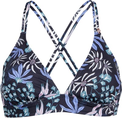 Brunotti - Delphinia-Print - Bikini Topje Zwart - Dames - Bralette Bikini Top - 34