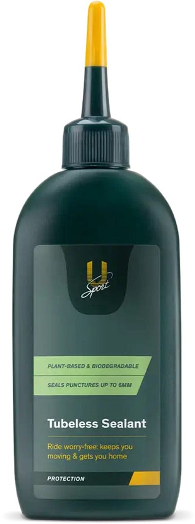 U-Sport Tubeless Sealant - 150 ml - Biologisch Afbreekbaar - Dicht Lekken tot 6 mm - Voor Race, MTB & Gravel