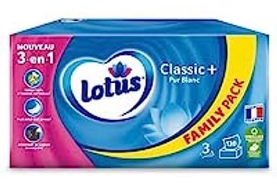 Classic zakdoekendoos puur wit Family Pack x130 – 130 zakdoeken