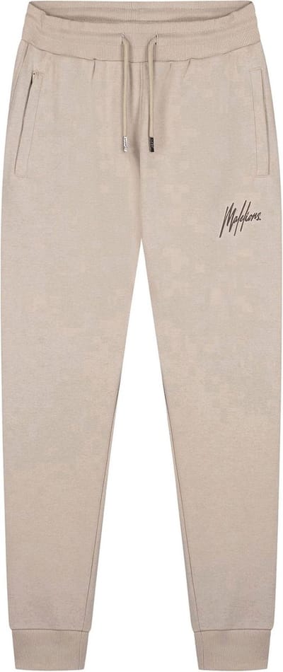 Malelions Striped Signature Joggingbroek Heren - Maat L