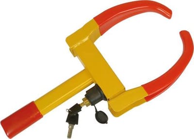 Wielklem 13-21 Inch - Voor Auto Aanhanger Caravan en Camper Rood/Geel