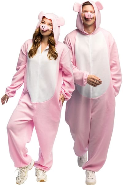 Boland - Kostuum Varken (max. 1.95 m) - Volwassenen - Varken - Funny - Foute Party - Carnaval - Themafeest - Vrijgezellenfeest - Unisex