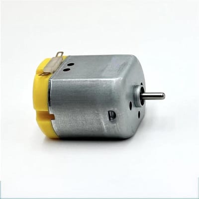 Mini DC Motor - Elektromotor Hobby - Modelbouw Projecten - Hoge Snelheid 13500RPM - 24mm Diameter - Metaal