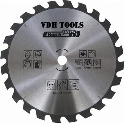 TCT Cirkelzaagblad voor hout 300mm x 36T