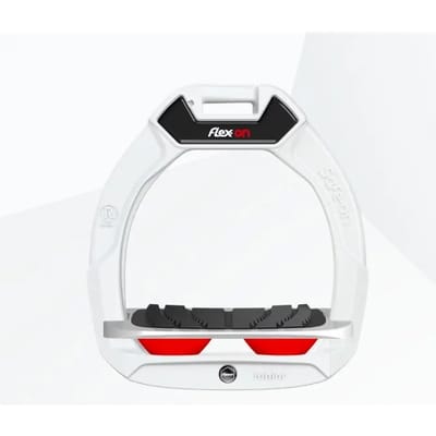 Veiligheidszweepklemmen Voor Randrijden Incliné Grip Wit/Grijs/Rood Kinderen Flex-On Safe-On