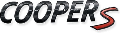 TLVX Cooper S embleem Zwart glanzend - Voor Mini Cooper Countryman S R56 R53 R50 F56 R52 F54 R57 - Logo voor Mini Cooper kofferklep Glossy Black - Plakletters Zwart Achterklep