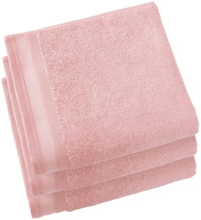 De Witte Lietaer Handdoek Contessa Pearl Pink - Set 3 stuks - 50 x 100 cm - Roze - Katoen
