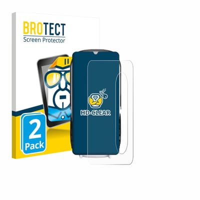 BROTECT - Screenprotector voor Ecovacs Goat O800 RTK - Folie Beschermfolie transparant 2 Stuks
