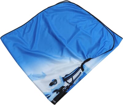 Kapperscape - Haarstyling Cape - Haar Knippen - Waterafstotend Materiaal - 160x140 cm - Blauw