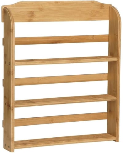 Kruidenrek Ophangbaar - Kruidenpotjes Lade Organizer - Kruidenrekken - Bruin