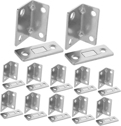 Magnetische Kastsluitingen - Deurmagneten Kastdeur - Kasten Sluiten - Onzichtbaar en Stijlvol - 4.2 cm - Zilver