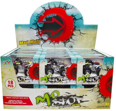 Duckiez Metalen Quad in Verpakking - 1 stuk