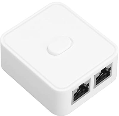 2-poorts Gigabit netwerkswitch met POE ondersteuning