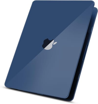 Beschermende Hard Case voor MacBook Air 13.6" M4 M3 M2 met Touch ID, Ultra-Dun en Transparant Design