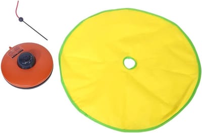Interactief speeltje voor katten - Elektronisch draaiend muisje, automatische kattenverwarmer met nylon doek en leuke patronen