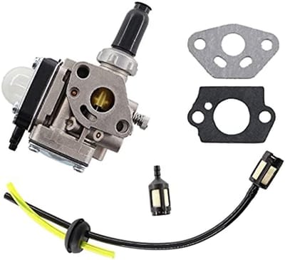 Geschikt voor Carburateur voor Kawasaki TH43 TH48 Motor Bosmaaier Grasmaaier met Universele Brandstoffilter Pakking